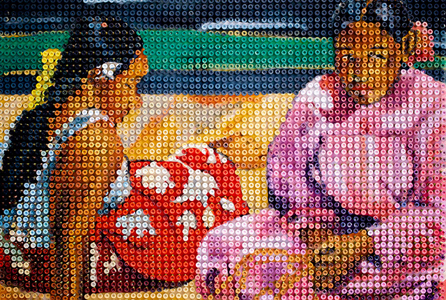 Tahitańskie kobiety na plaży – Paul Gauguin